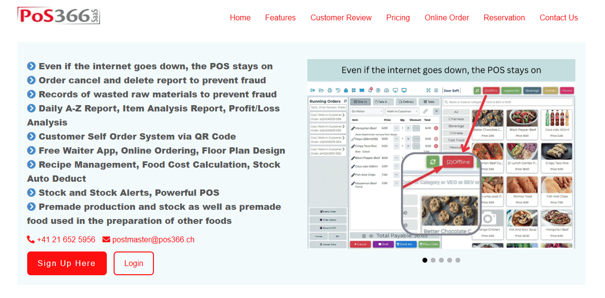 POS366 — Cloud Point-of-Sale for Swiss merchants
